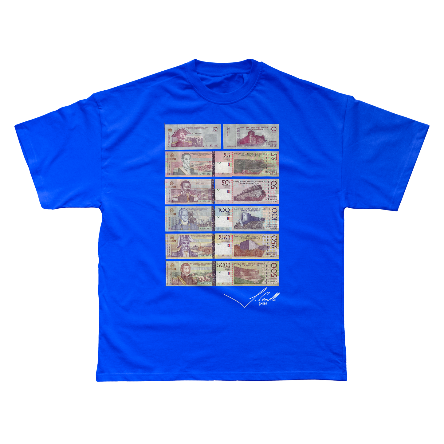 ETUDE NO. 001 - HAITIAN MONEY T-SHIRT