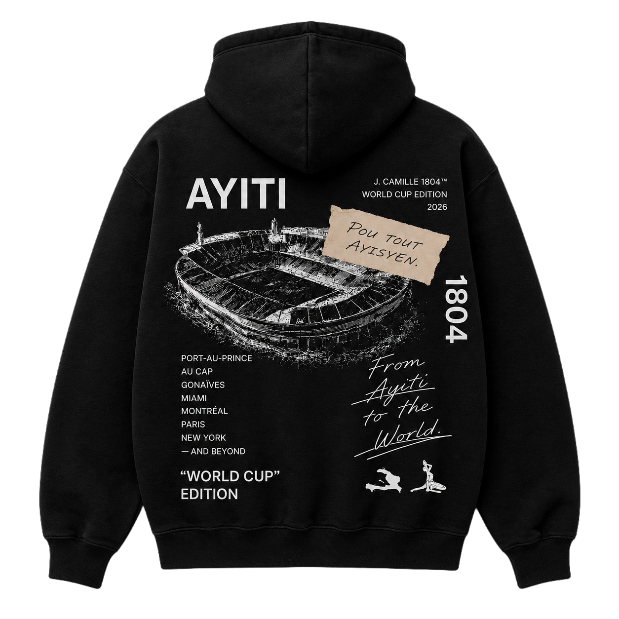HAÏTI — WORLD CUP EDITION HOODIE