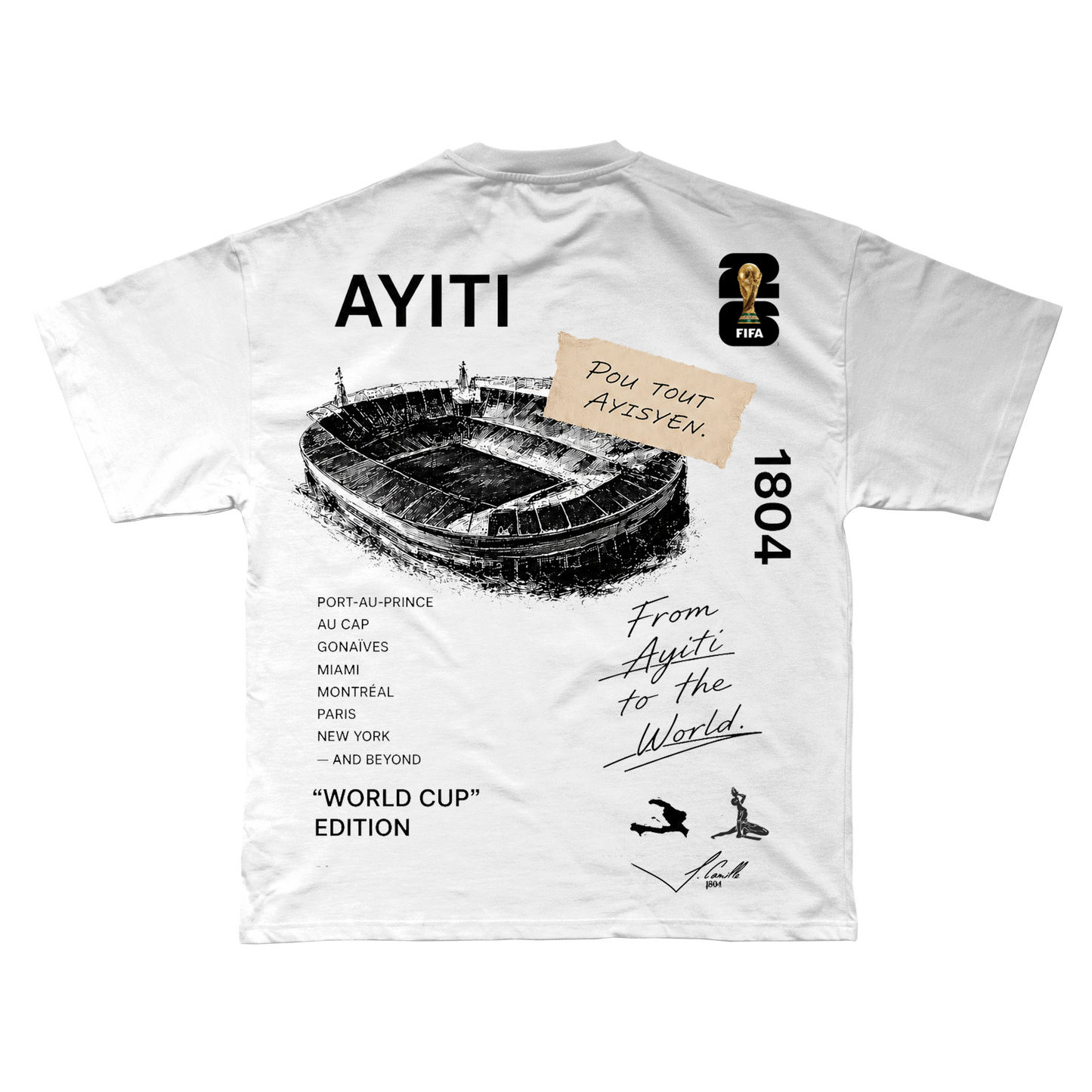 HAÏTI — WORLD CUP EDITION T-SHIRT