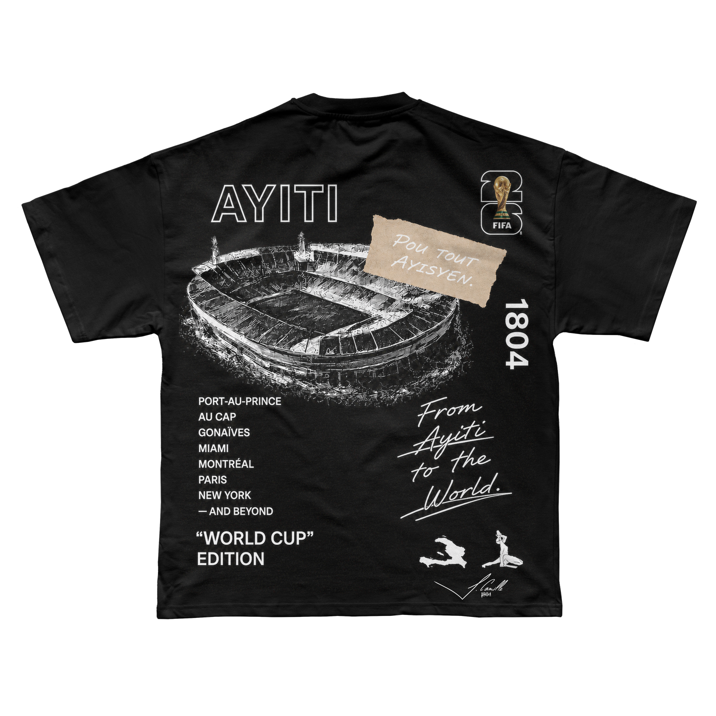 HAÏTI — WORLD CUP EDITION T-SHIRT